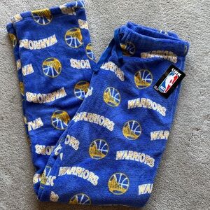 NWT NBA Warriors Fleece Lounge Pants